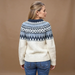 Michela | Maglione Jacquard di Ispirazione Vintage