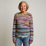 Chiarina | Maglione Jacquard di Ispirazione Vintage