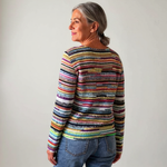 Chiarina | Maglione Jacquard di Ispirazione Vintage