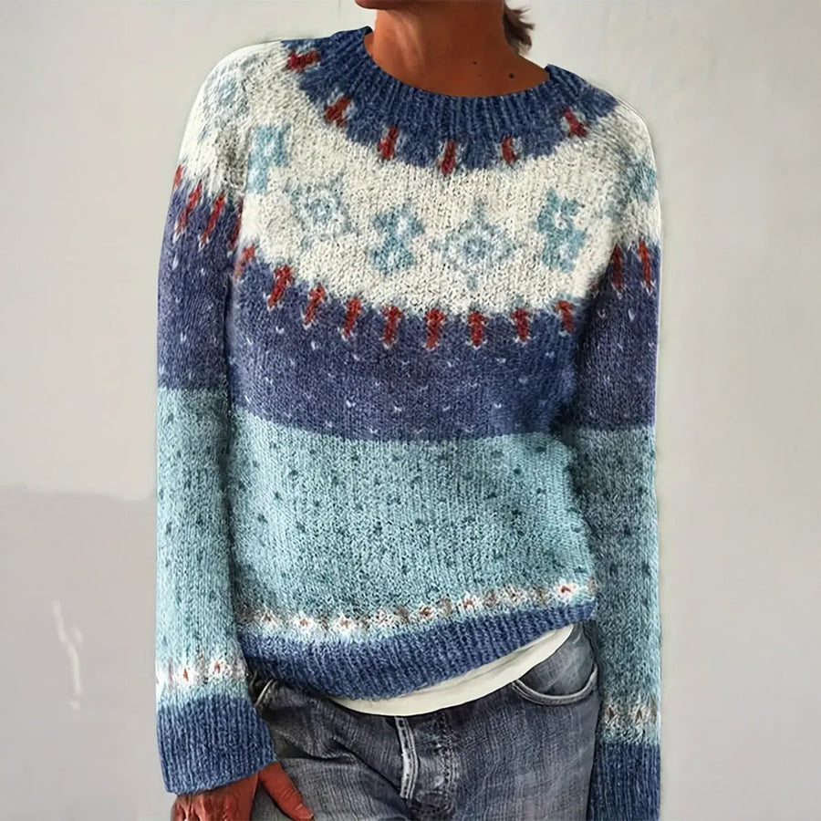 Giulietta | Maglione Jacquard di Ispirazione Vintage