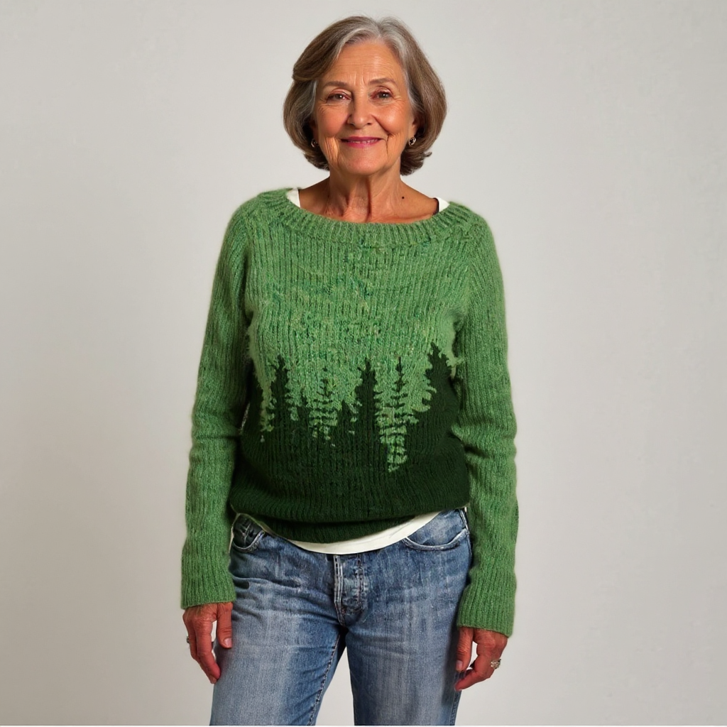 Palmira | Maglione Jacquard Rétro
