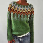 Fiammetta | Maglione Jacquard Rétro