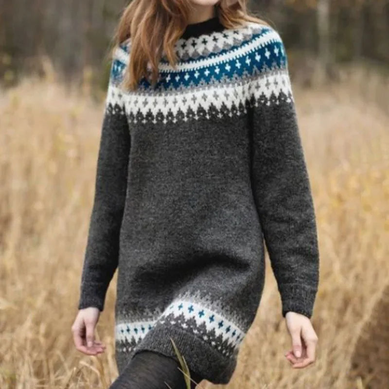 Altea | Maglione Jacquard di Ispirazione Vintage