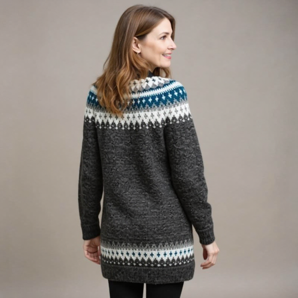 Altea | Maglione Jacquard di Ispirazione Vintage