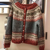 Anastasia | Maglione Jacquard di Ispirazione Vintage