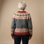 Anastasia | Maglione Jacquard di Ispirazione Vintage