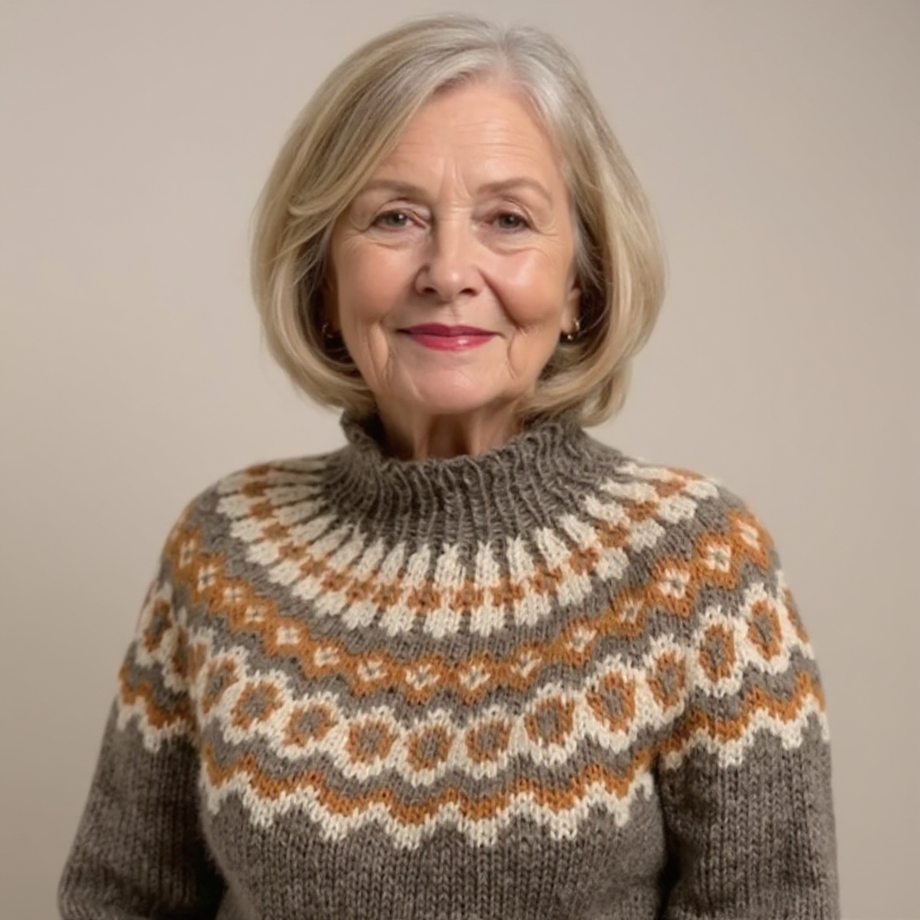 Amabile | Maglione Jacquard Classico