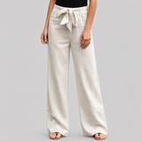 Joleen - Pantaloni Relaxed da Donna con Coulisse e Vita Elasticizzata
