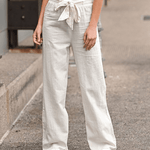 Joleen - Pantaloni Relaxed da Donna con Coulisse e Vita Elasticizzata