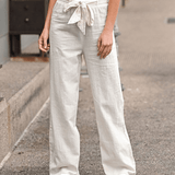 Joleen - Pantaloni Relaxed da Donna con Coulisse e Vita Elasticizzata
