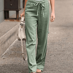 Joleen - Pantaloni Relaxed da Donna con Coulisse e Vita Elasticizzata