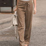 Joleen - Pantaloni Relaxed da Donna con Coulisse e Vita Elasticizzata