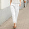 Kriza - Pantaloni a Gamba Larga con Tasche