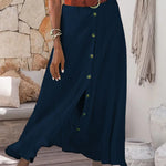 Syndy - Gonna Fluttuante con Bottoni