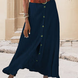 Syndy - Gonna Fluttuante con Bottoni