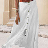 Syndy - Gonna Fluttuante con Bottoni
