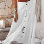 Syndy - Gonna Fluttuante con Bottoni