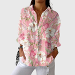 Blusa leggera e colorata con stampa