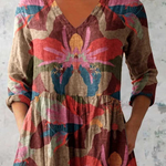 Harmony | Blusa lunga con scollo a V