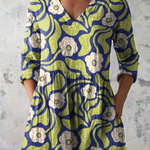 Galina | Blusa lunga con scollo a V