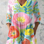 Juliette | Blusa lunga con scollo a V