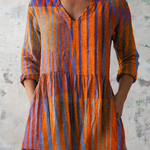 Nadia | Blusa lunga con scollo a V