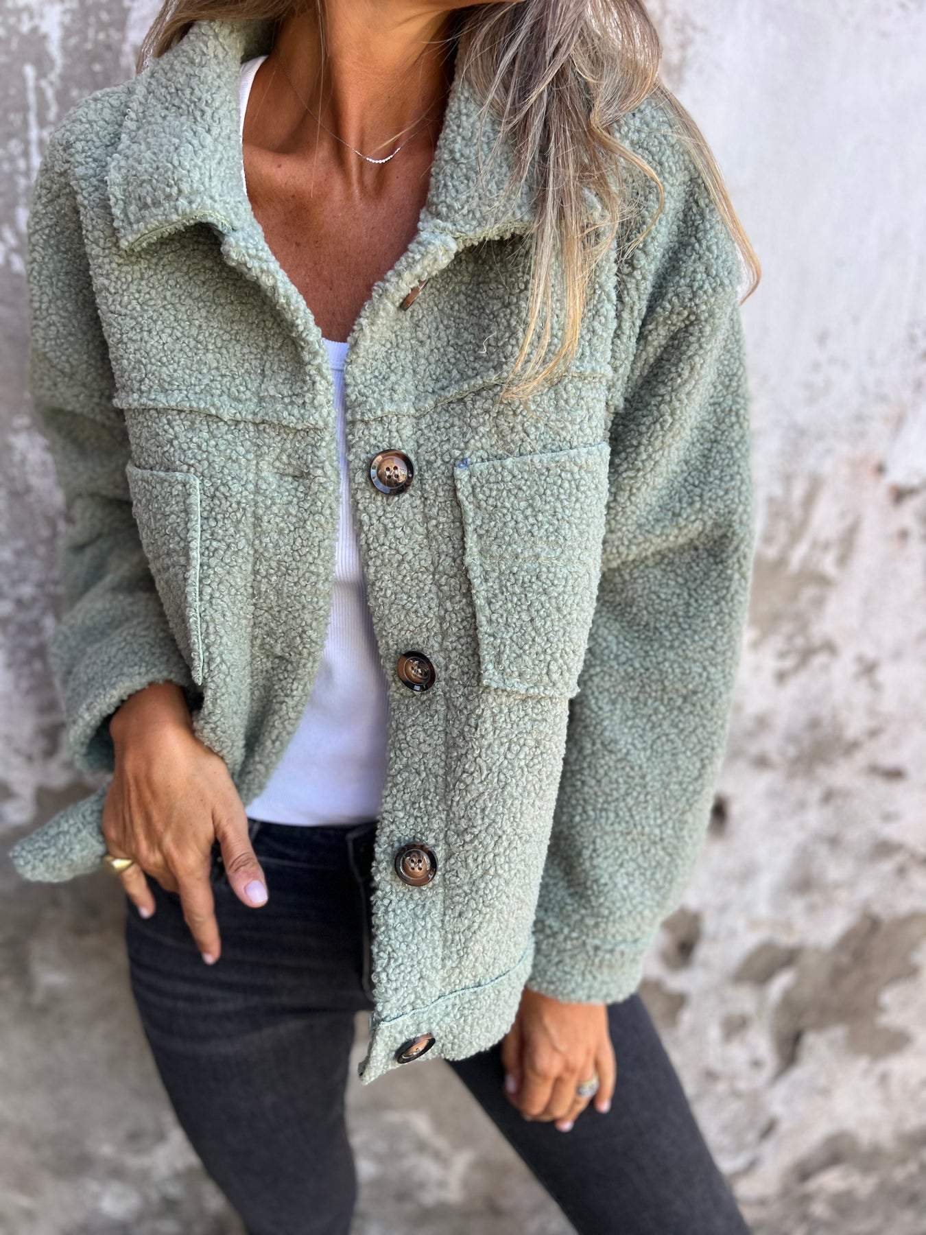 Rachel | Accogliente cappotto testurizzato