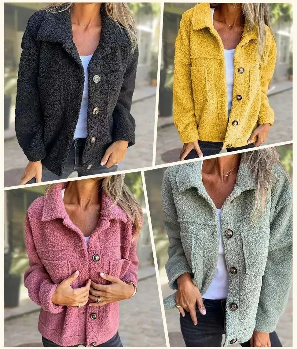 Rachel | Accogliente cappotto testurizzato