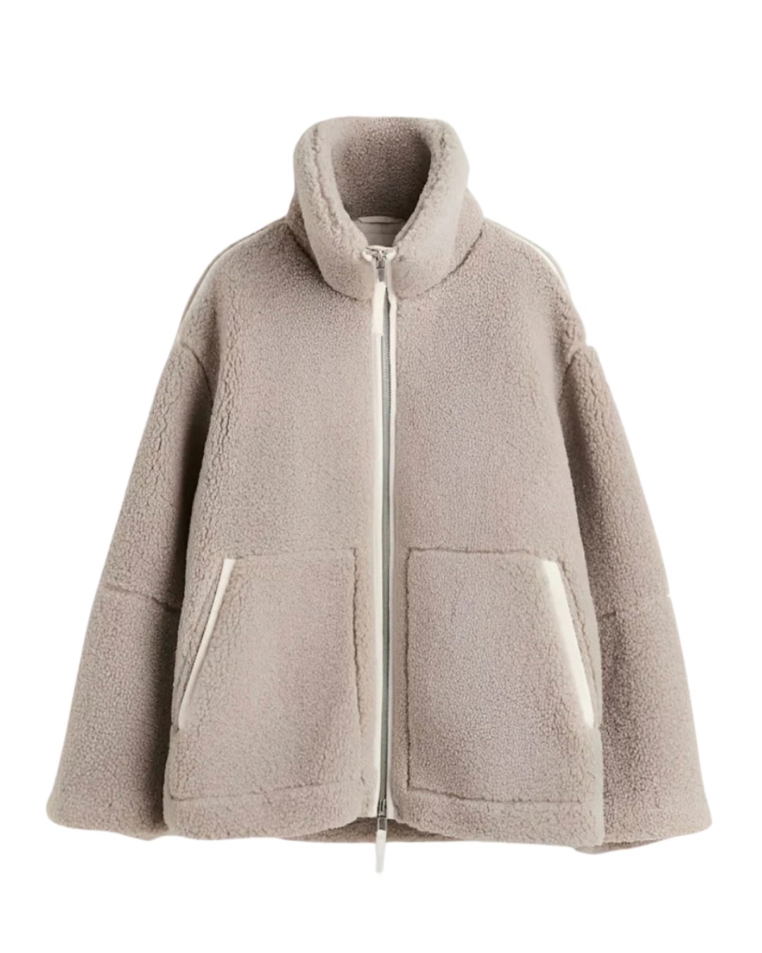 Chelsea | Morbida giacca teddy con zip