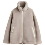 Chelsea | Morbida giacca teddy con zip