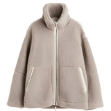 Chelsea | Morbida giacca teddy con zip