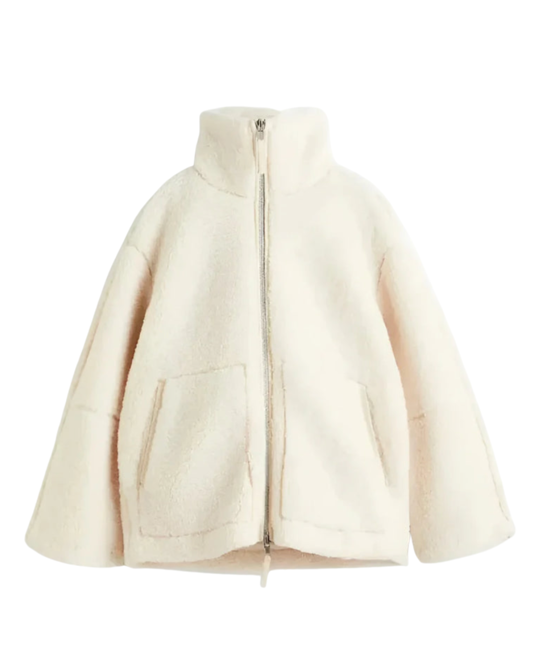Chelsea | Morbida giacca teddy con zip