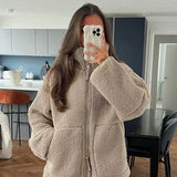 Chelsea | Morbida giacca teddy con zip