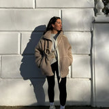Chelsea | Morbida giacca teddy con zip