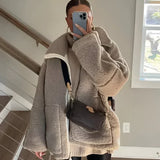 Chelsea | Morbida giacca teddy con zip