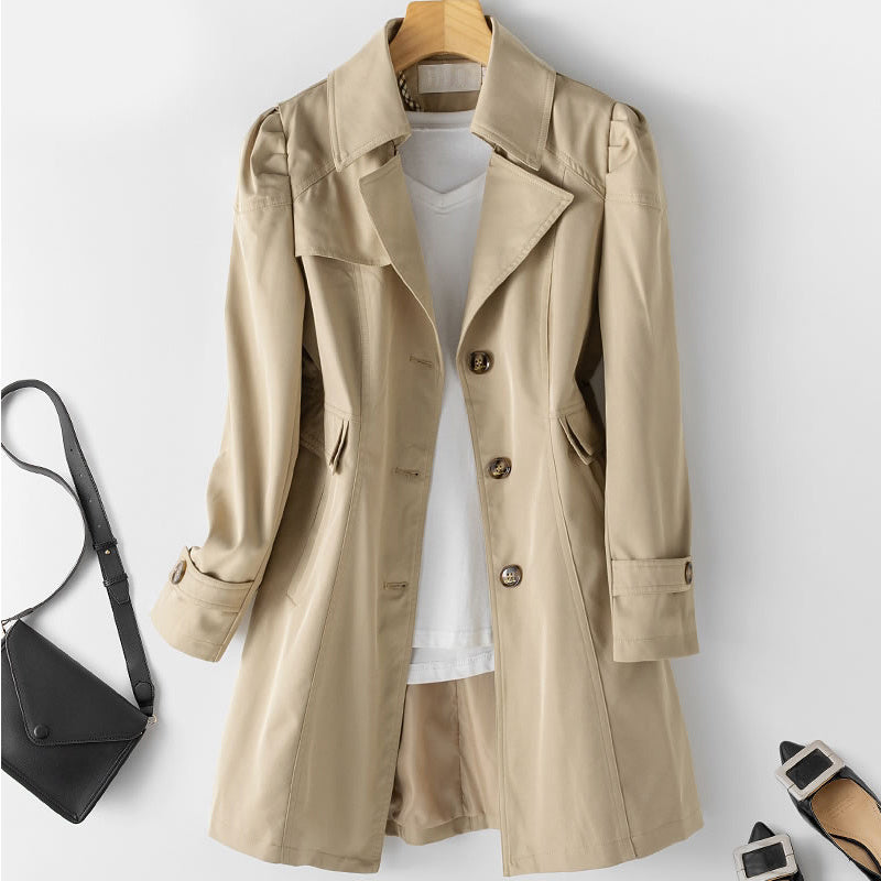 Whitney | Trench sartoriale con bottoni