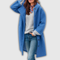 Katherine | Cappotto lungo con cappuccio e bottoni