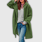 Katherine | Cappotto lungo con cappuccio e bottoni
