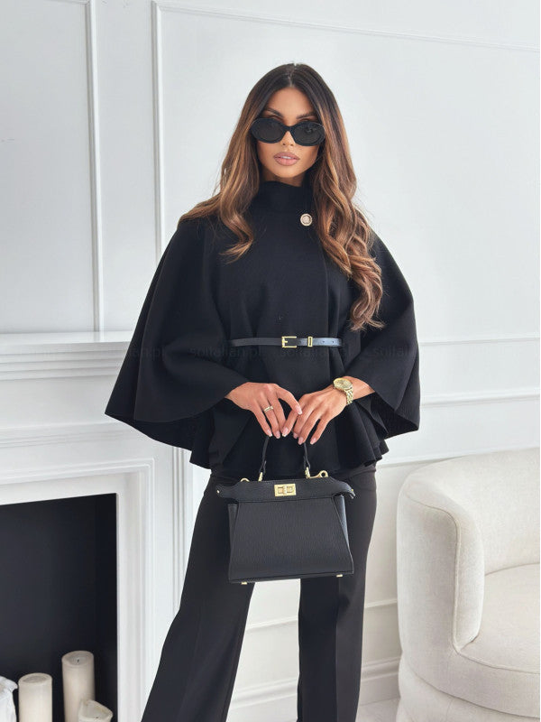 Kelsey | Mantella con cintura