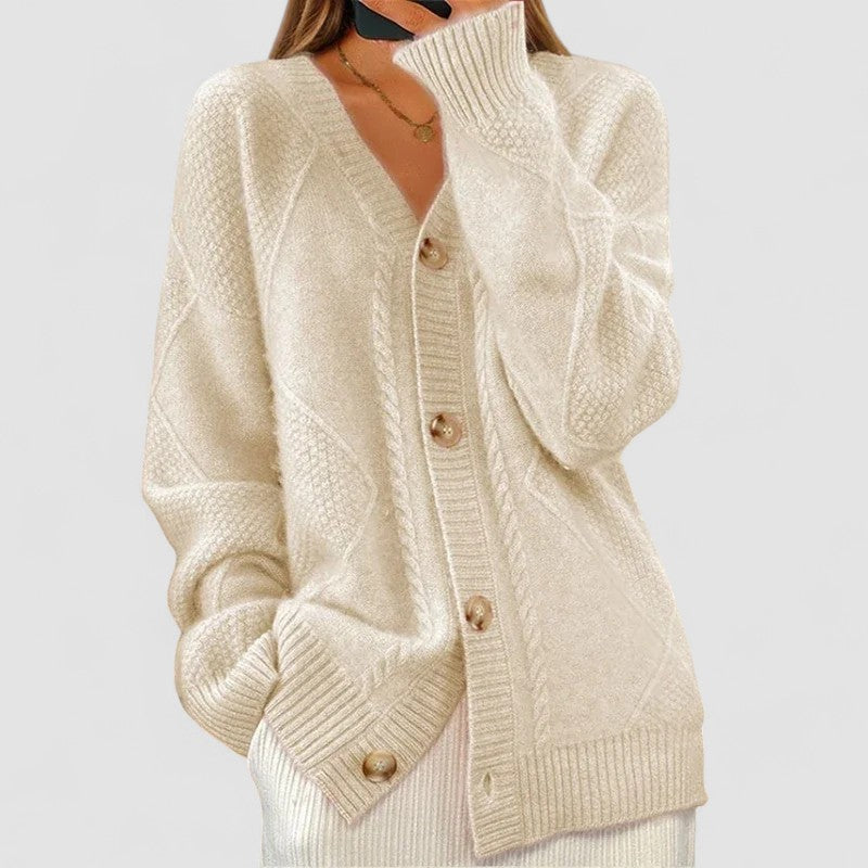 Allison | Cardigan in maglia a coste
