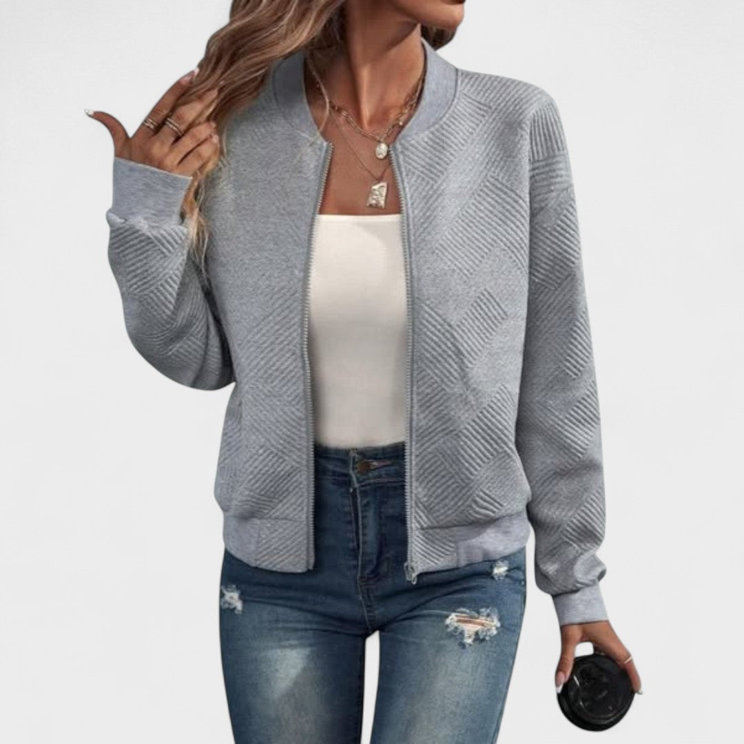 Kayla | Bomber testurizzato