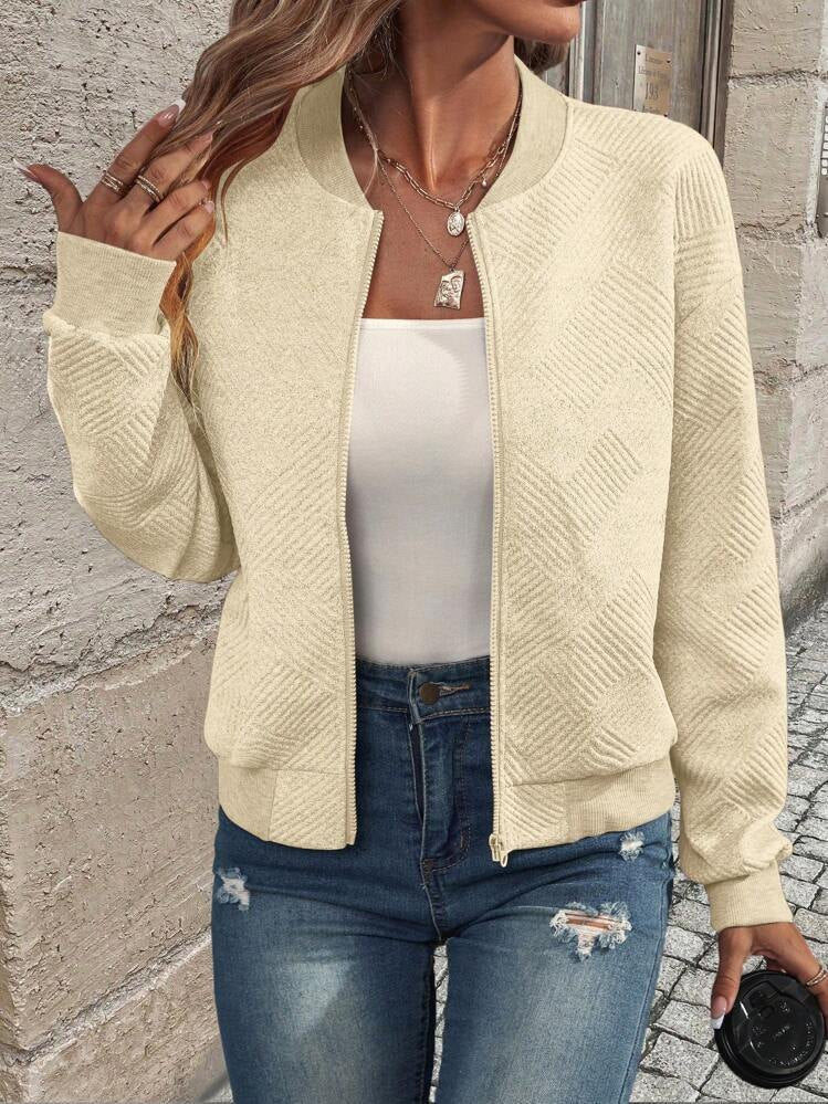 Kayla | Bomber testurizzato