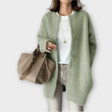 Rebecca | Cardigan oversize con bottoni a pressione