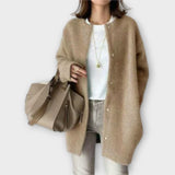 Rebecca | Cardigan oversize con bottoni a pressione