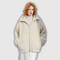 Amanda | Giacca teddy oversize con collo alto