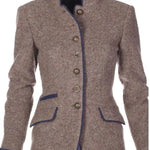 Stephanie | Cardigan in maglia con collo alto
