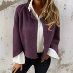 Julia | Giacca corta effetto cashmere