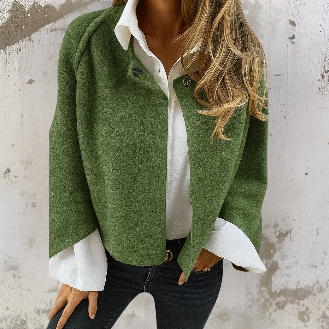 Julia | Giacca corta effetto cashmere