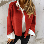 Julia | Giacca corta effetto cashmere