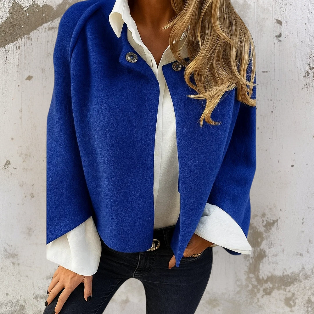 Julia | Giacca corta effetto cashmere